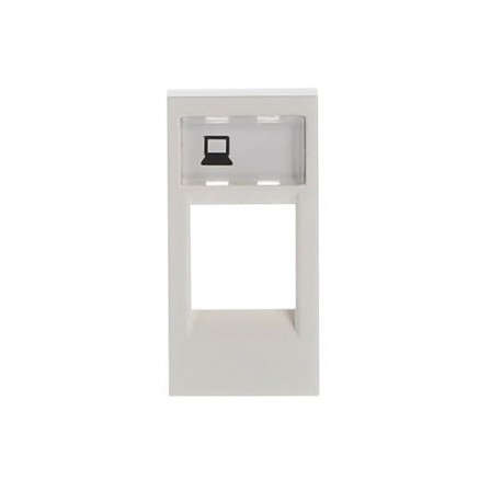 Niessen 2CLA211810N1101 Tapa ventana 1 conector BL